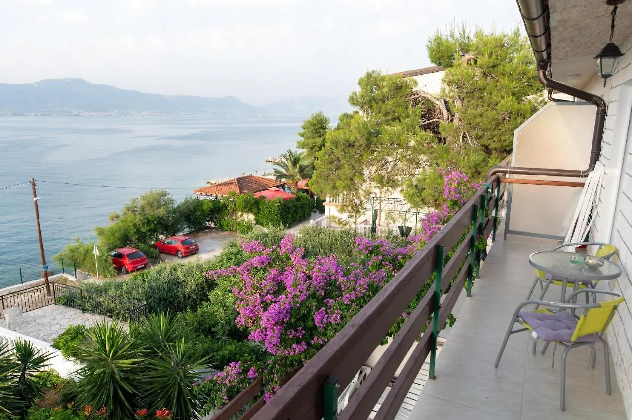Villa Fjaba - By The Sea - With The Big Terraces & Great Sea View Trogir Apartmán