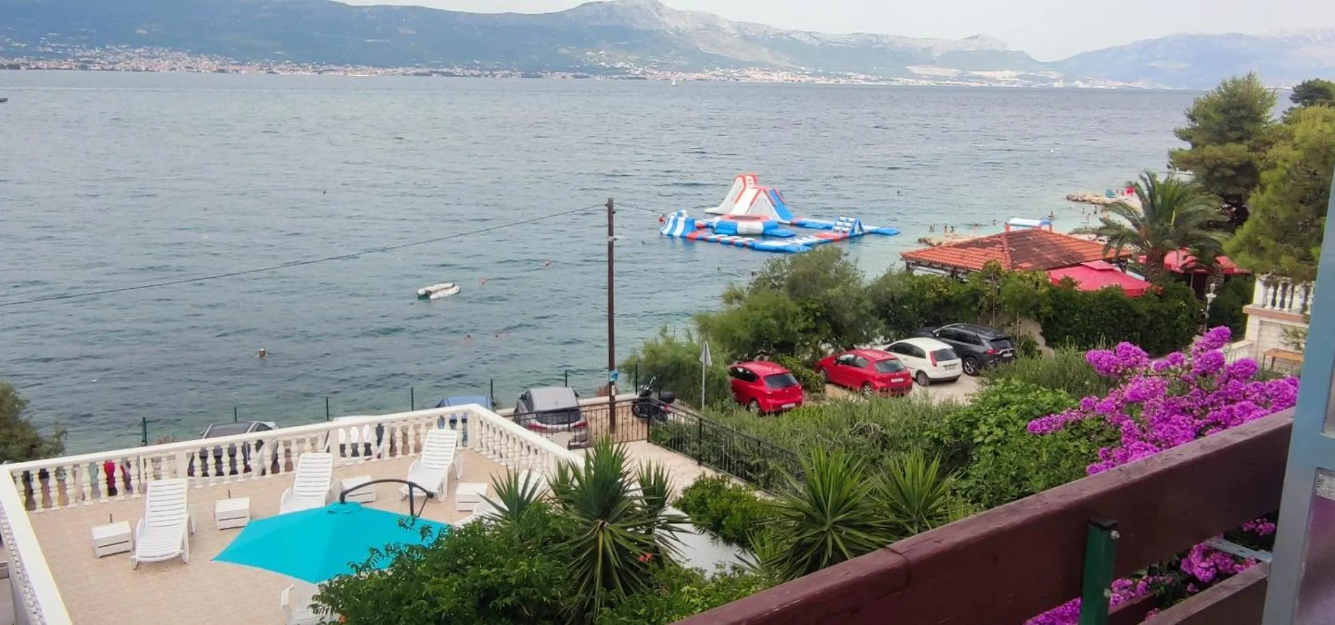 Villa Fjaba - By The Sea - With The Big Terraces & Great Sea View Trogir Apartament